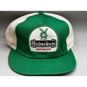 Heineken Imported Vintage Green Trucker Hat